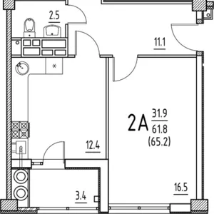 Apartament direct de la constructor,  de mijloc,  varianta alba