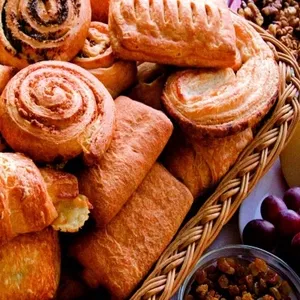 Depozite de împachetare a produselor de patisserie 