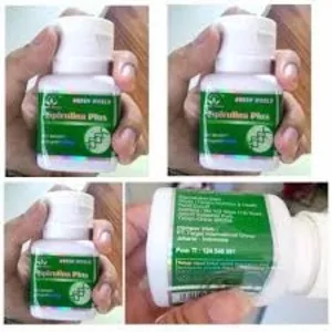 Capsule Spirulina Plus Vitamine Green World